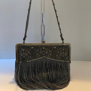 Beaded evening bag